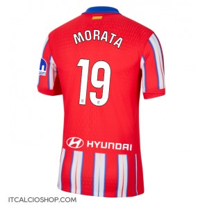 Atletico Madrid Alvaro Morata #19 Prima Maglia 2024-25 Manica Corta